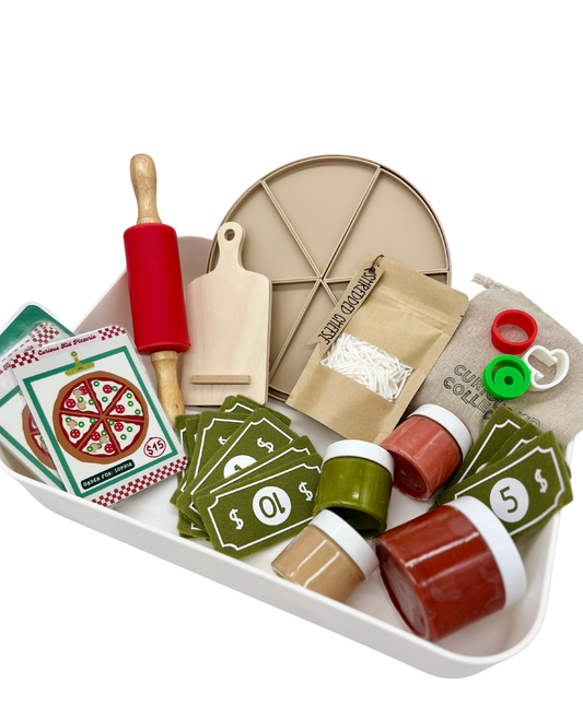 Little Cuties Pizzeria Sensory Bin