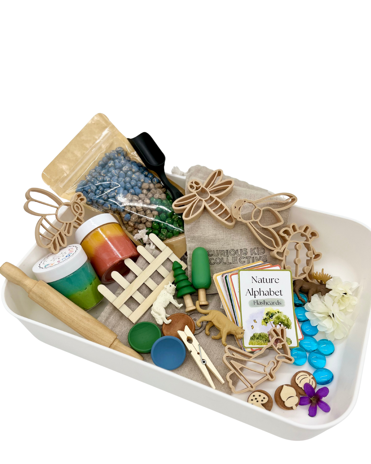 Great Outdoors Sensory Bin