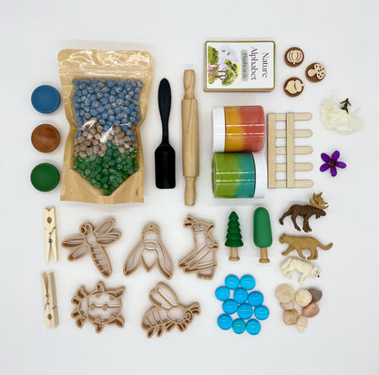 Great Outdoors Sensory Bin